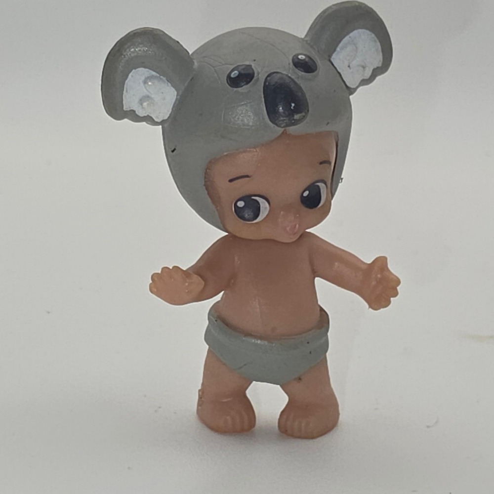 Moose Toys Koala Baby Miniature Figure 1.5" Grey Fair Collectible Toy